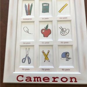 Pottery Barn Kids School Years Frame - Cameron